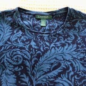 Flash Sale💥Lauren Ralph Lauren crew neck floral sweather